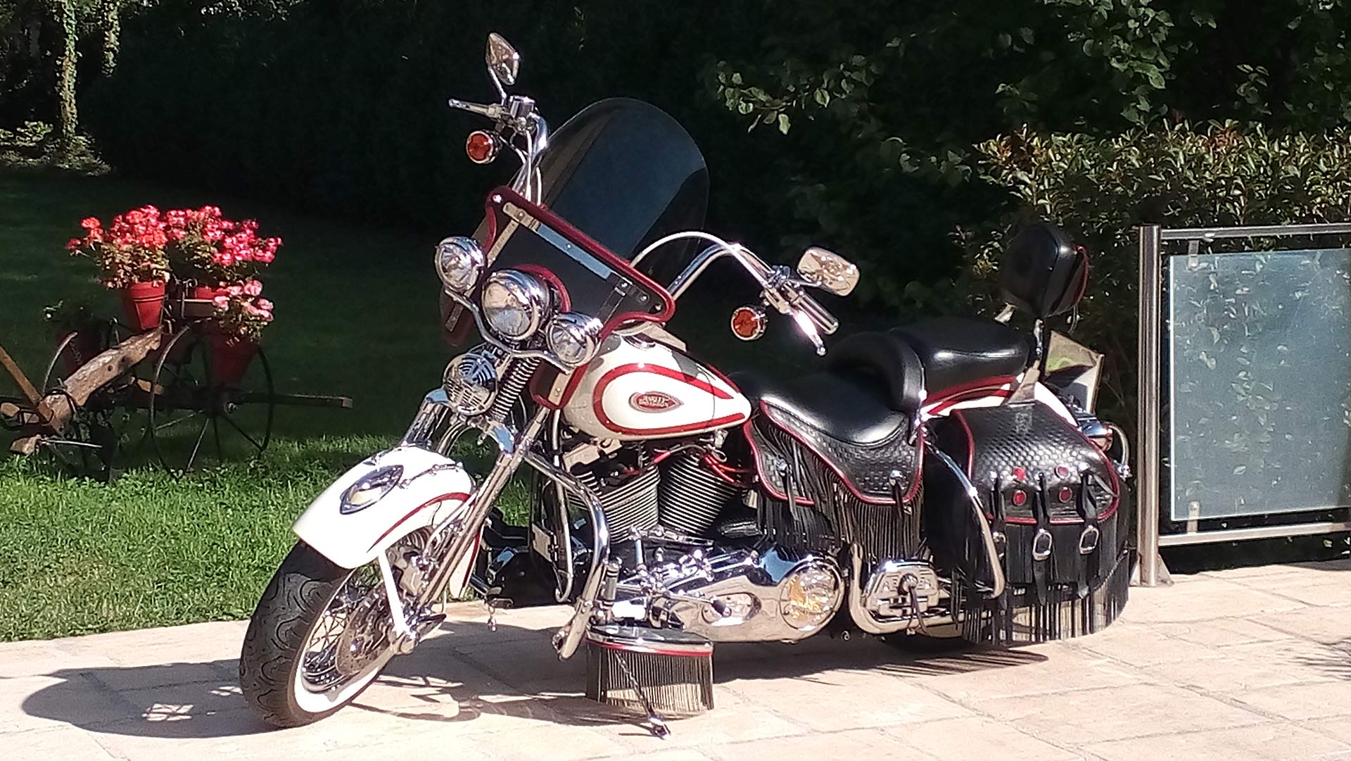 Heritage Springer 1997 blanc / rouge