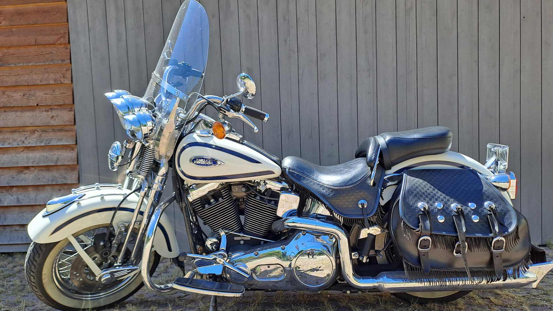 Heritage Springer 1997 blanc / bleu